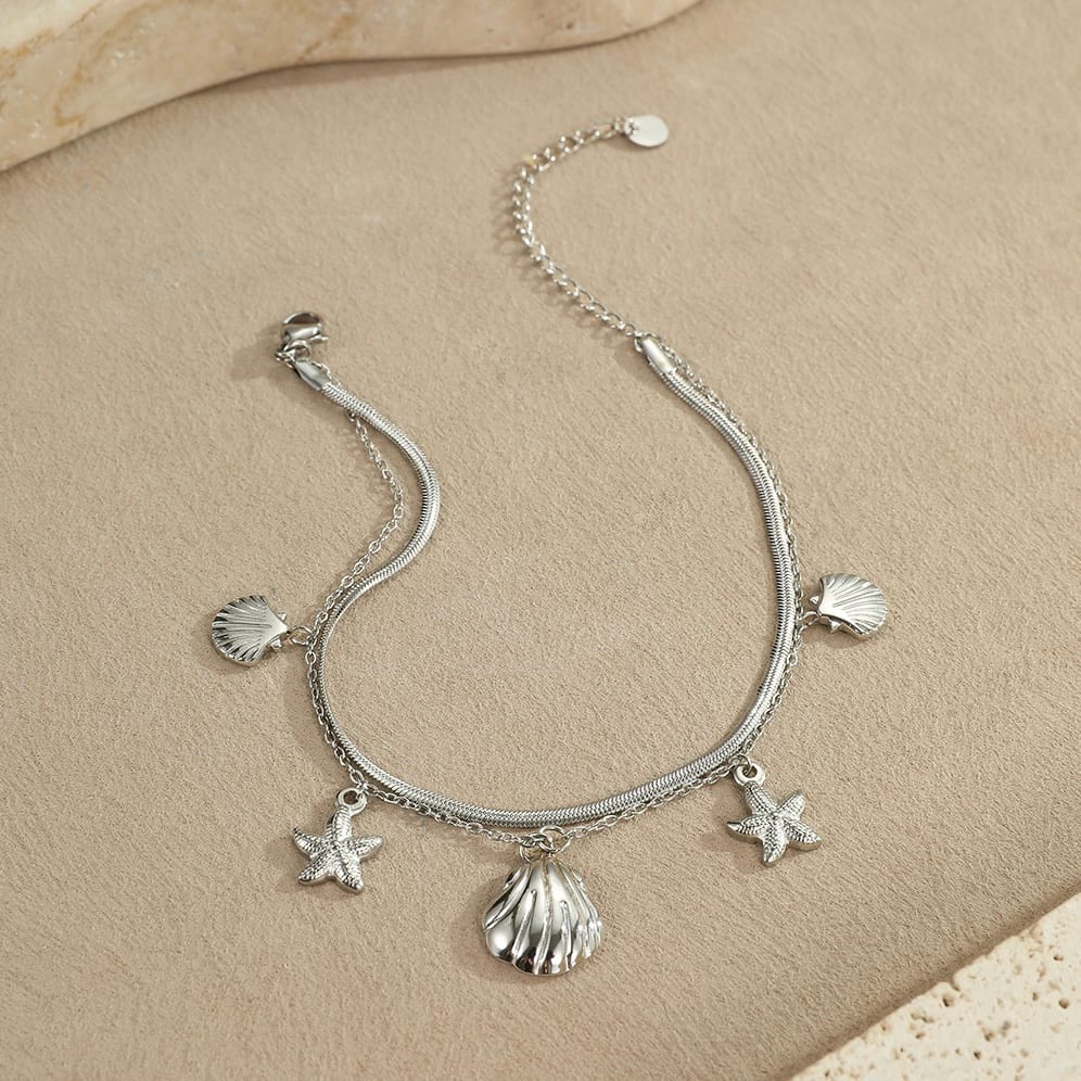 Ocean Charm Anklet
