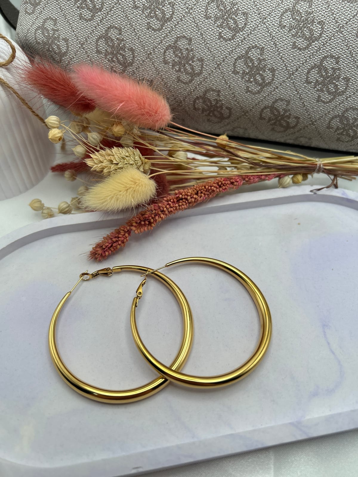Classic Gold Hoop Earrings