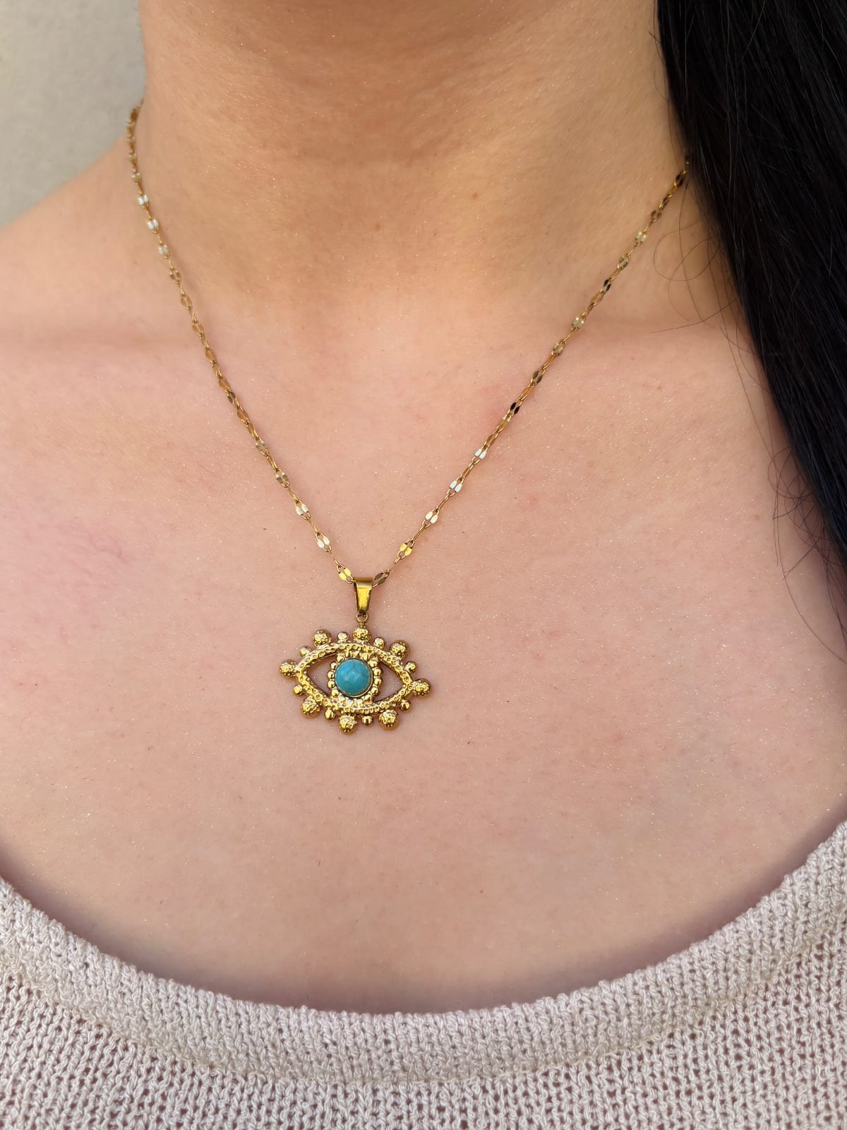 Blue Eye Necklace