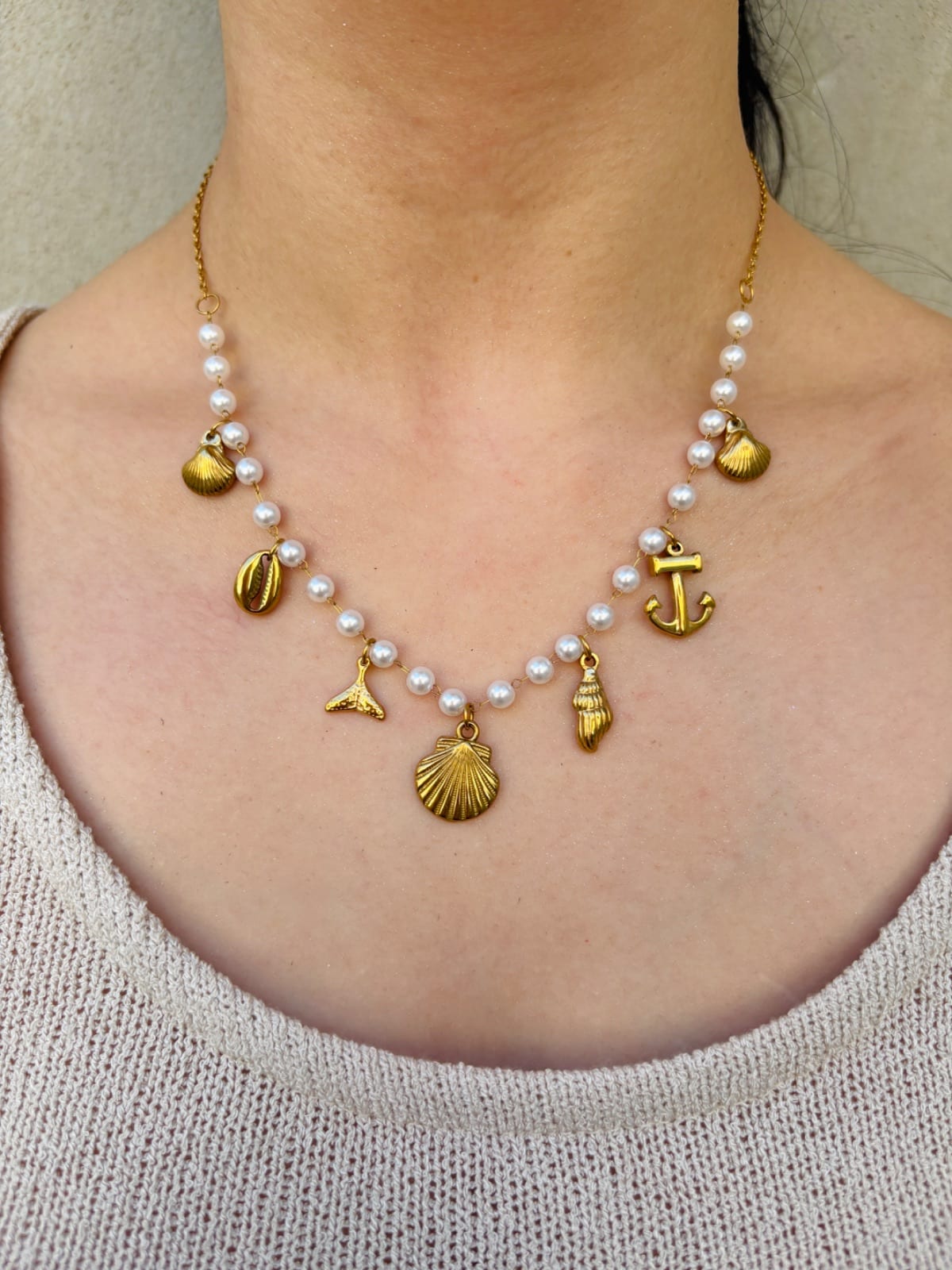 Aegean Charm Necklace