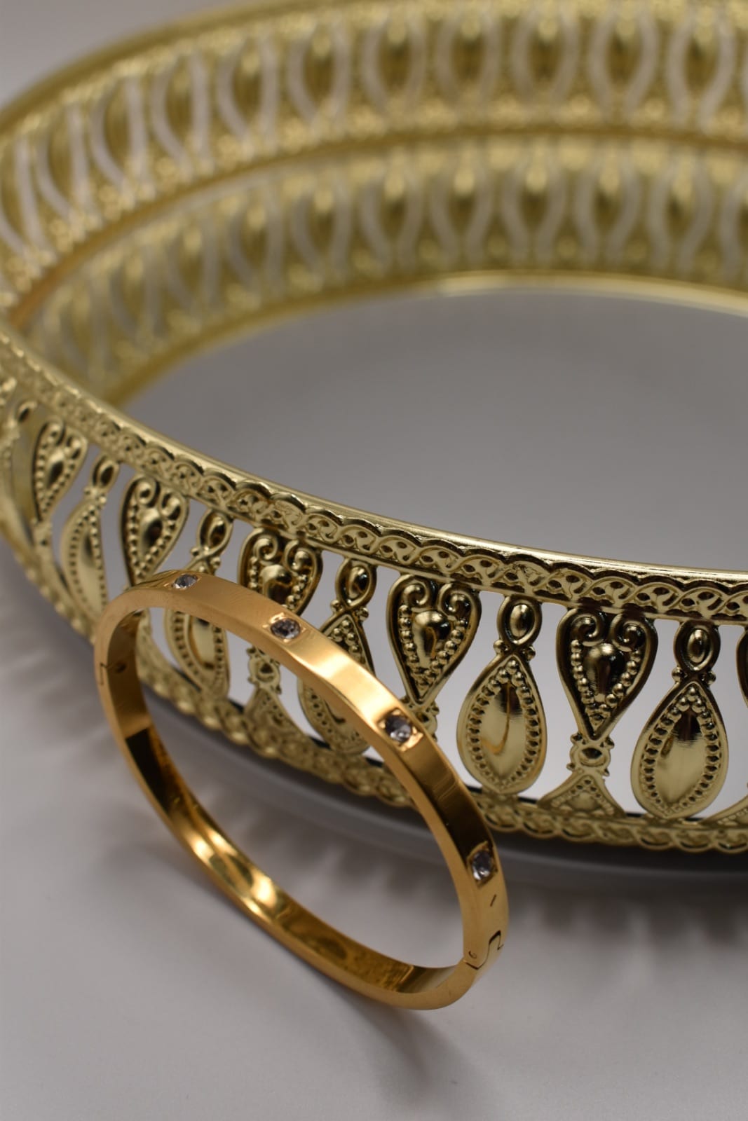 Gold Bangle Bracelet