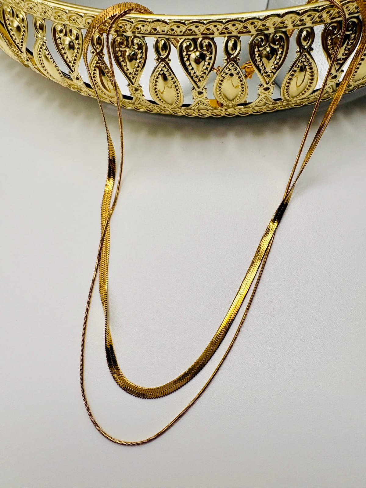  Double Chain Necklace