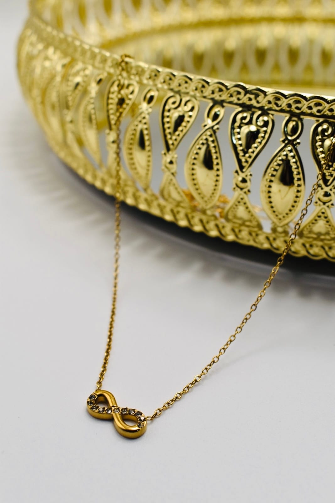 Infinity Link Pendant Necklace
