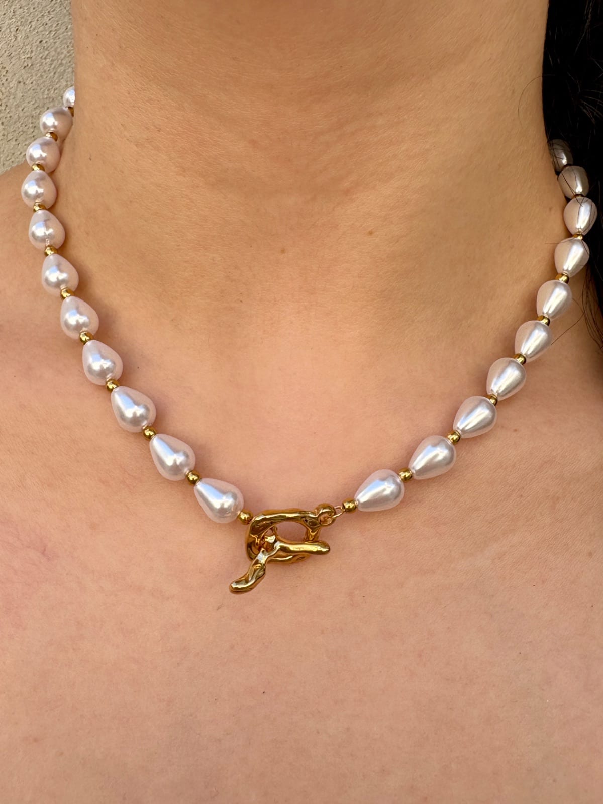 Pearl Heart Necklace