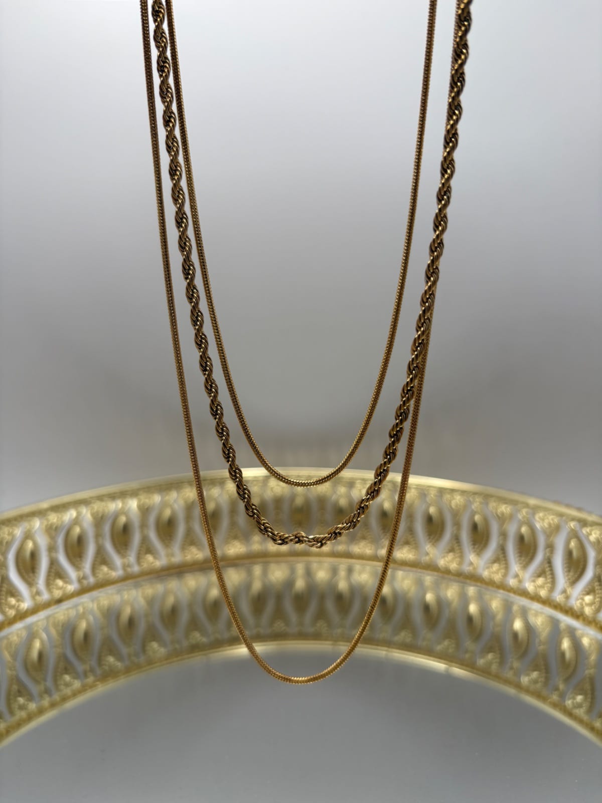 Layered Gold Necklace