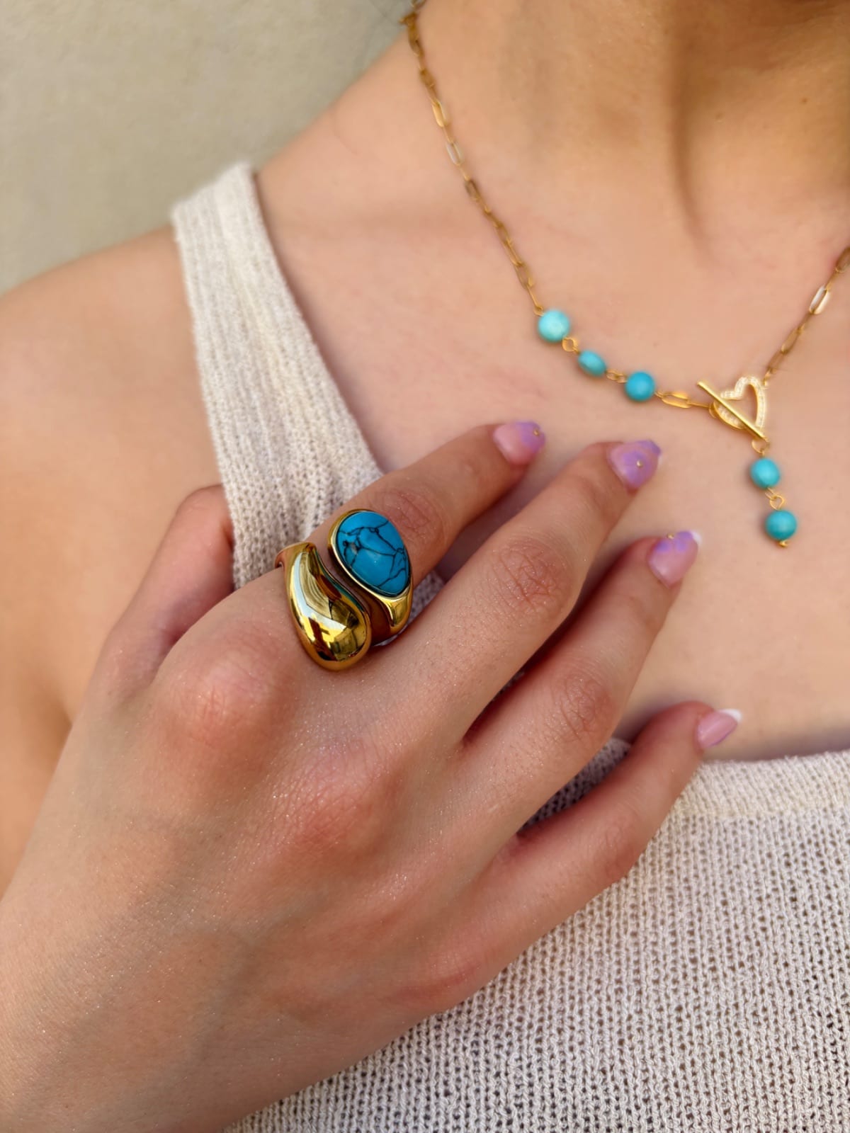 Turquoise Bold Ring