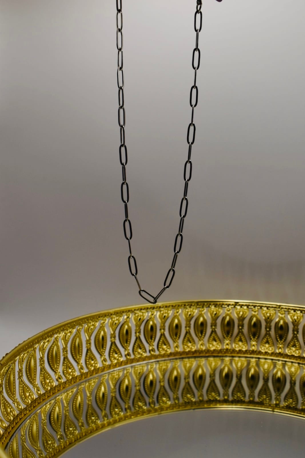Silver-Tone Paperclip Chain Necklace