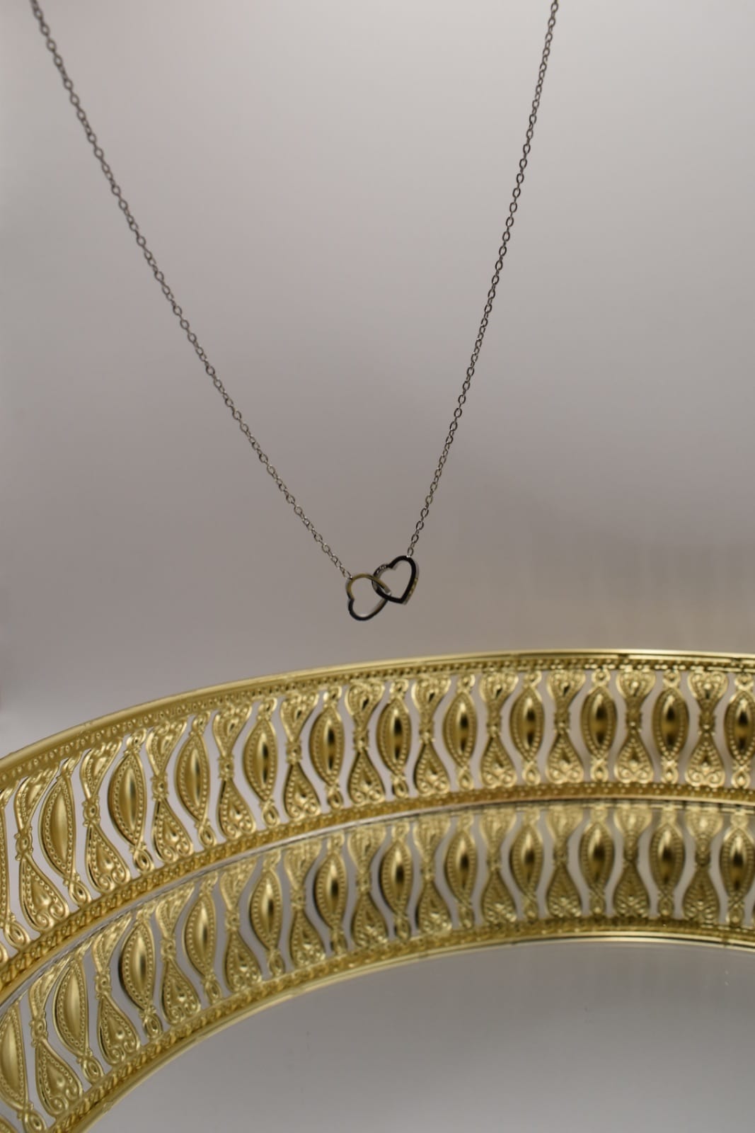 Double Heart Necklace
