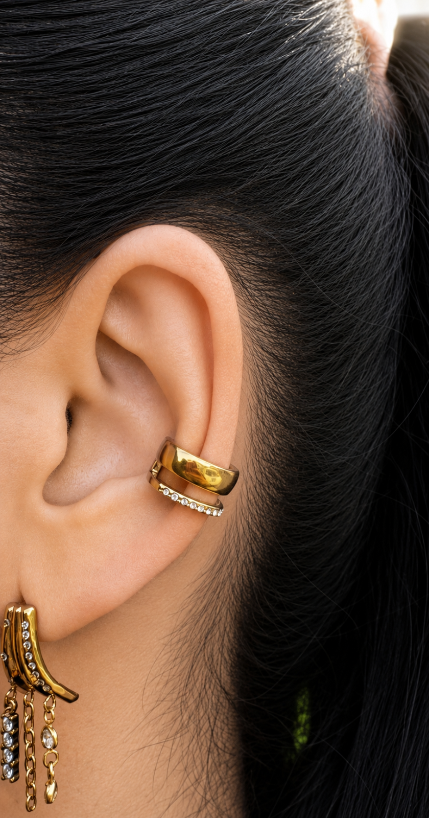 Chain Line Earrings