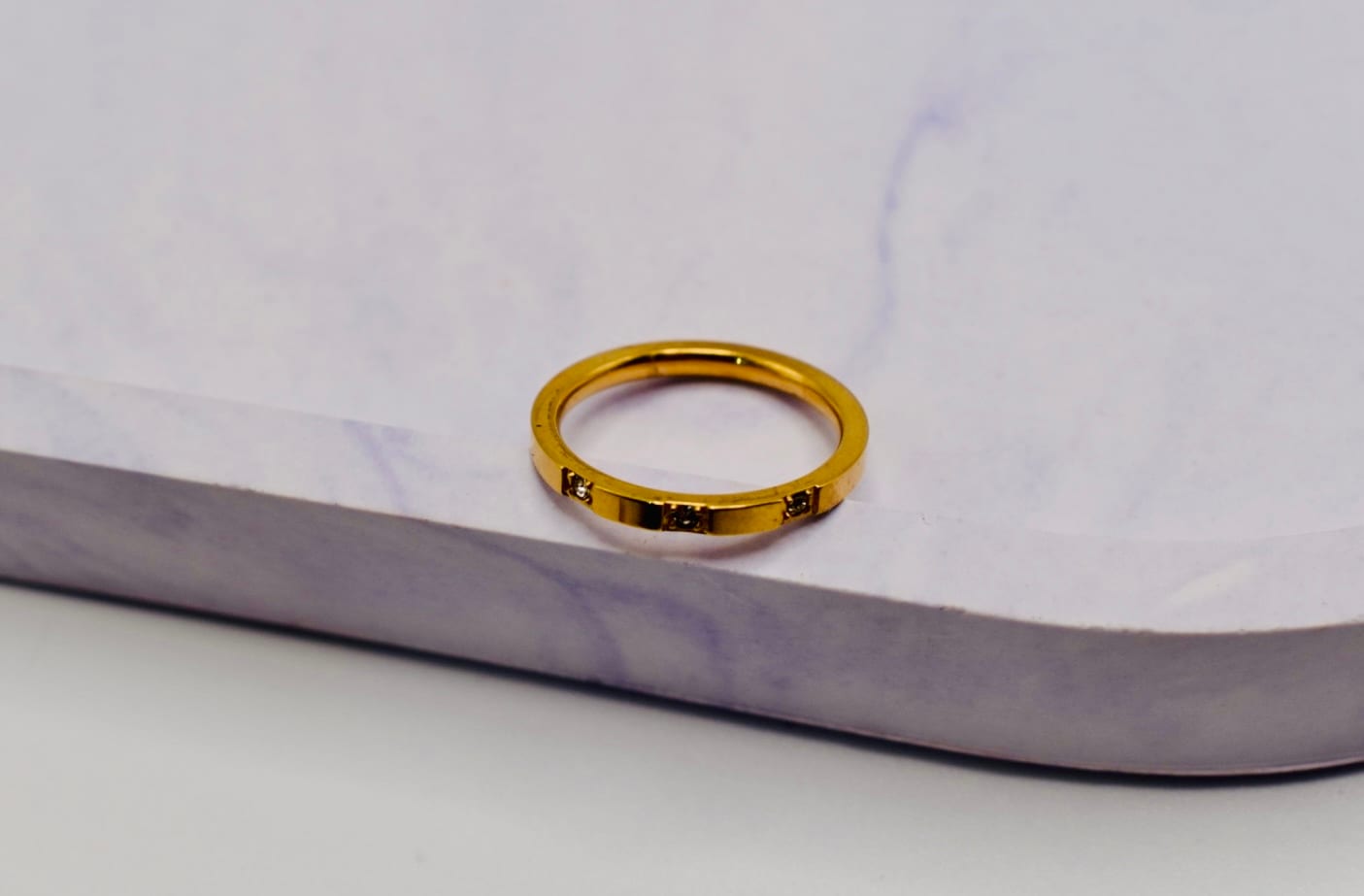 Square Rhinestone Ring