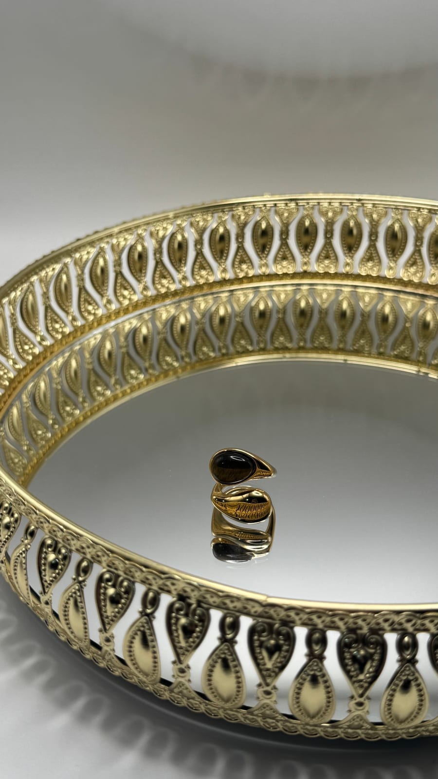 Brown Pearl Ring