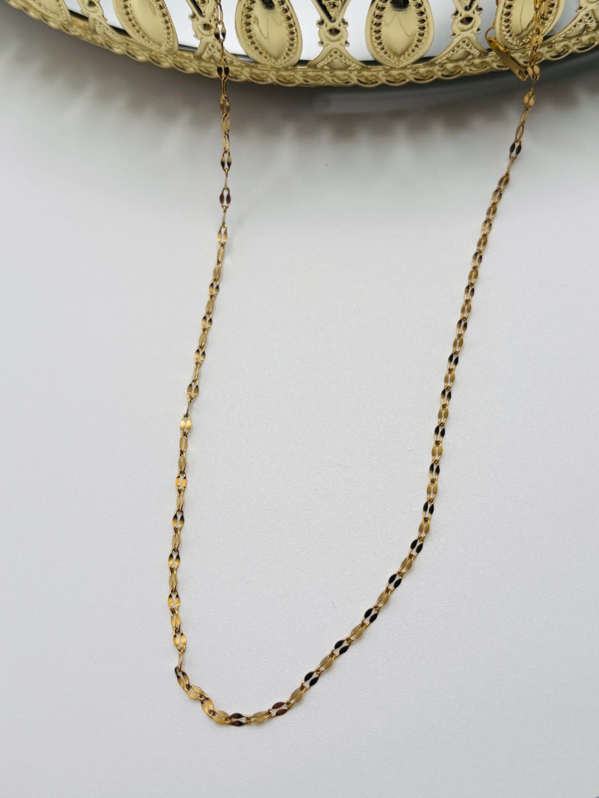 Gold Link Necklace