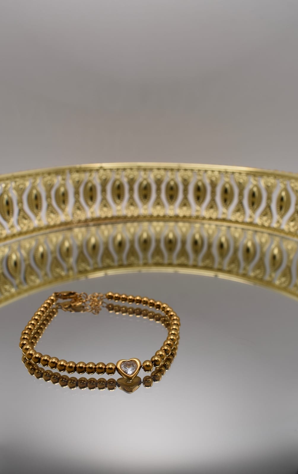 Golden Heart Bracelet