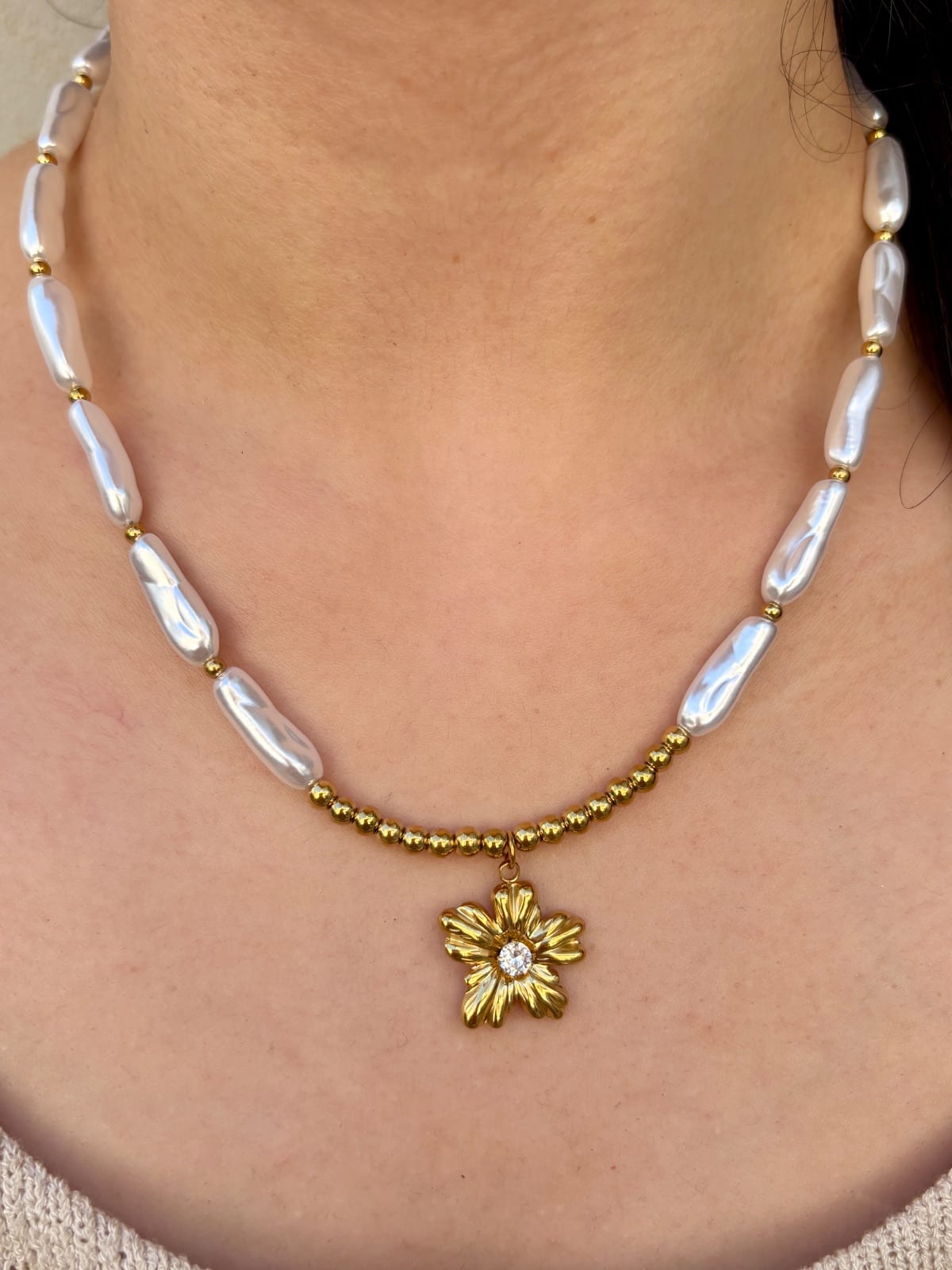 Golden Bloom Necklace