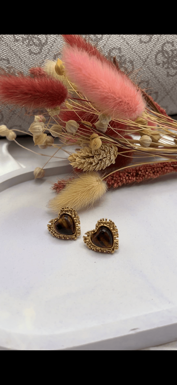  Tiger Heart Earrings