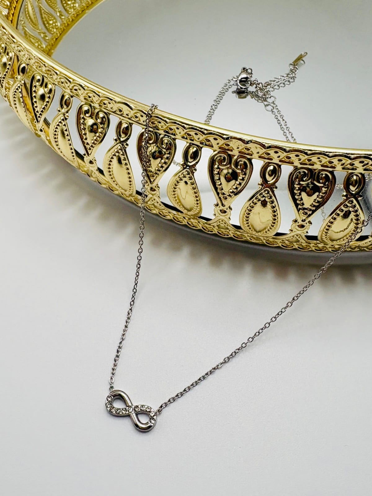 Silver Infinity Necklace
