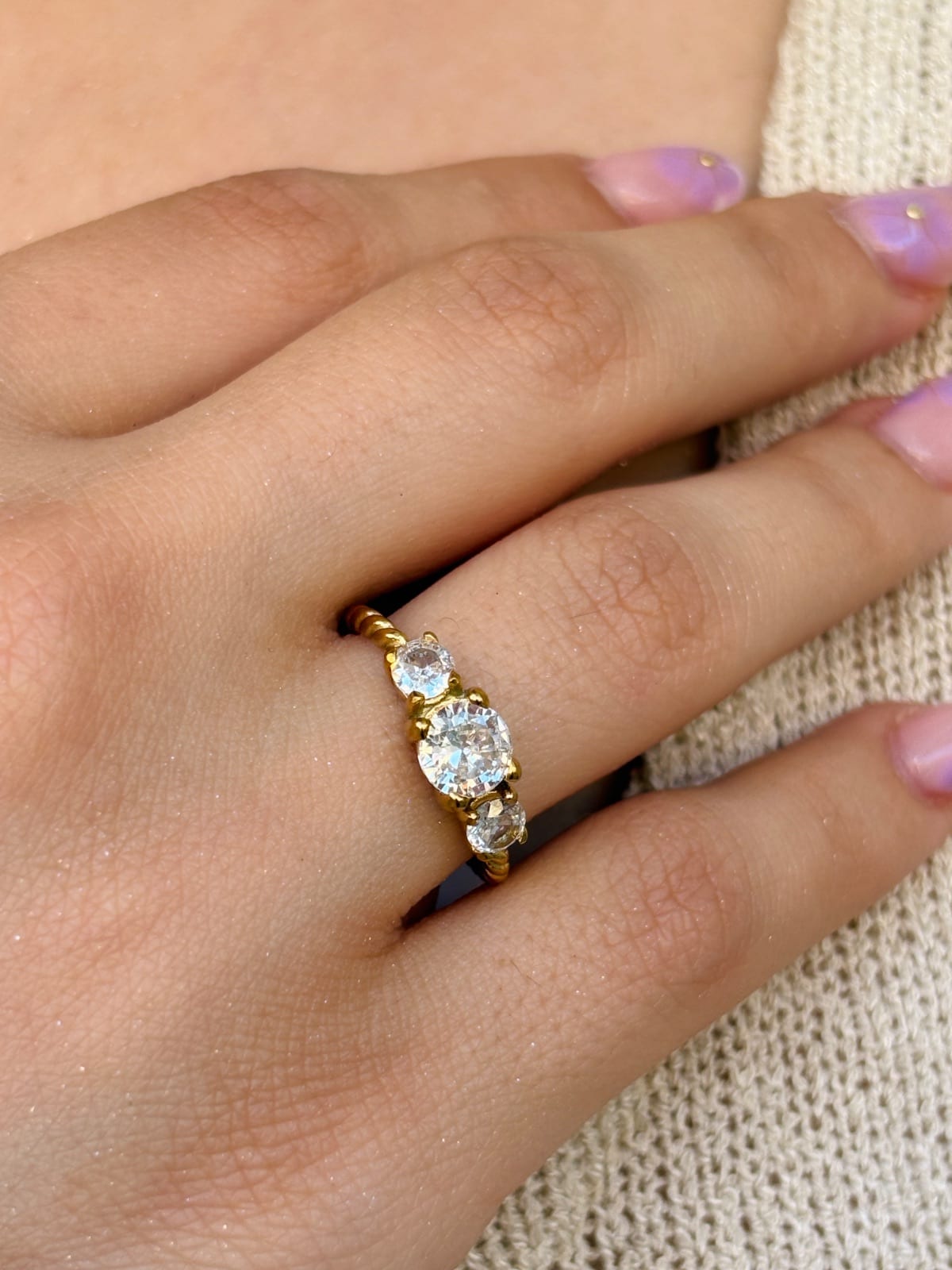 Triple Spark Ring