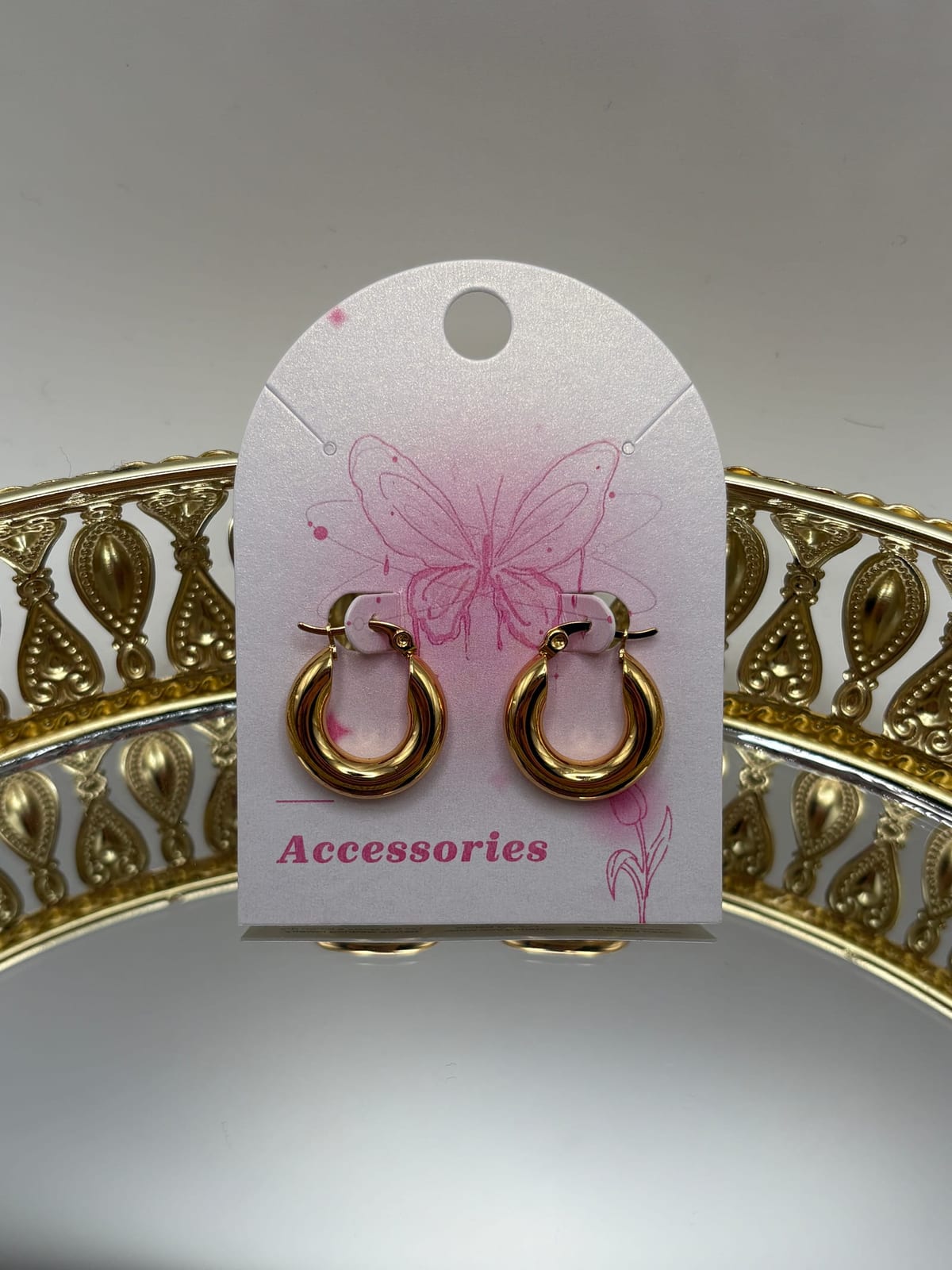 Small Gold Hoop Earrings